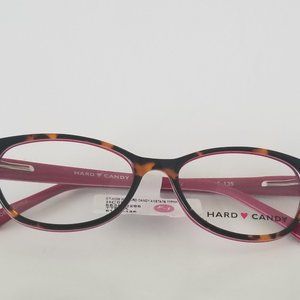 Eyeglass Frames Hard Candy Wn's Tortoise 51-16-135